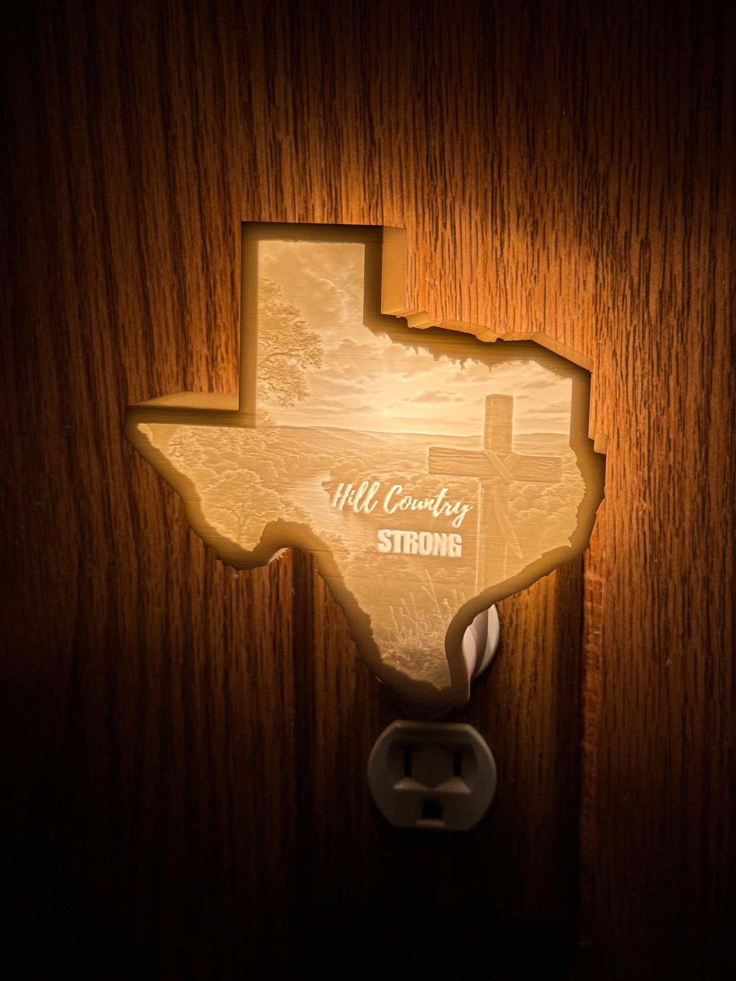 Hill Country Strong Night Light - 100% of Proceeds to Flood Relief