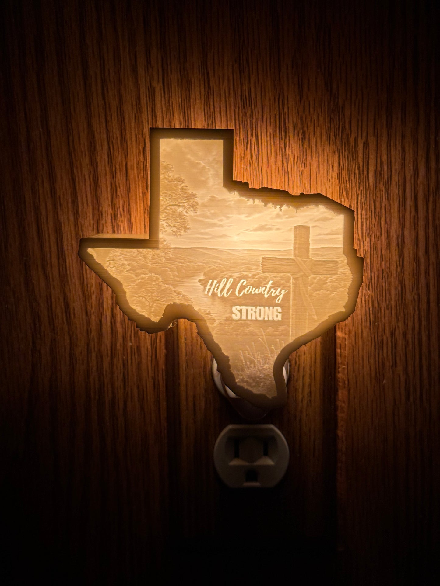Hill Country Strong Night Light - 100% of Proceeds to Flood Relief
