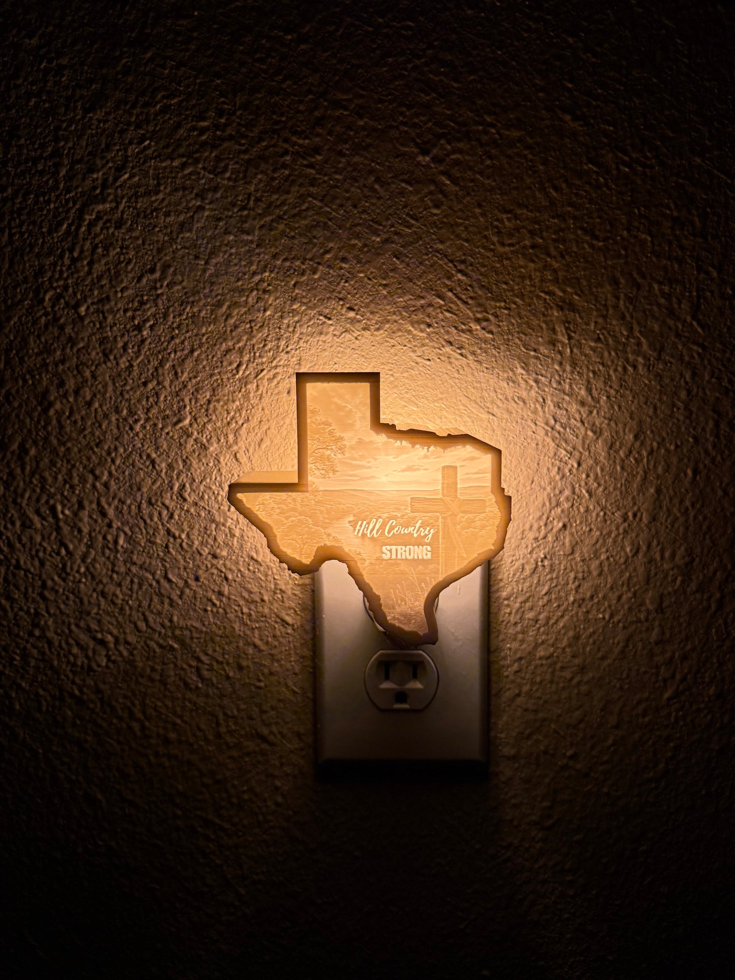 Hill Country Strong Night Light - 100% of Proceeds to Flood Relief