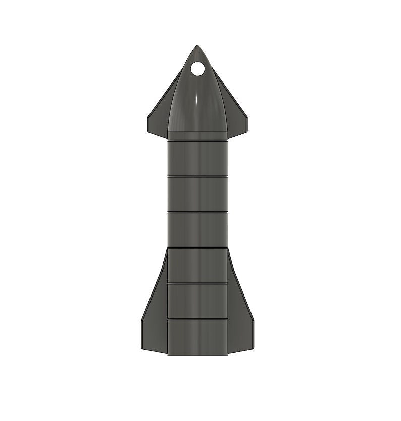 Starship Christmas Ornament STL