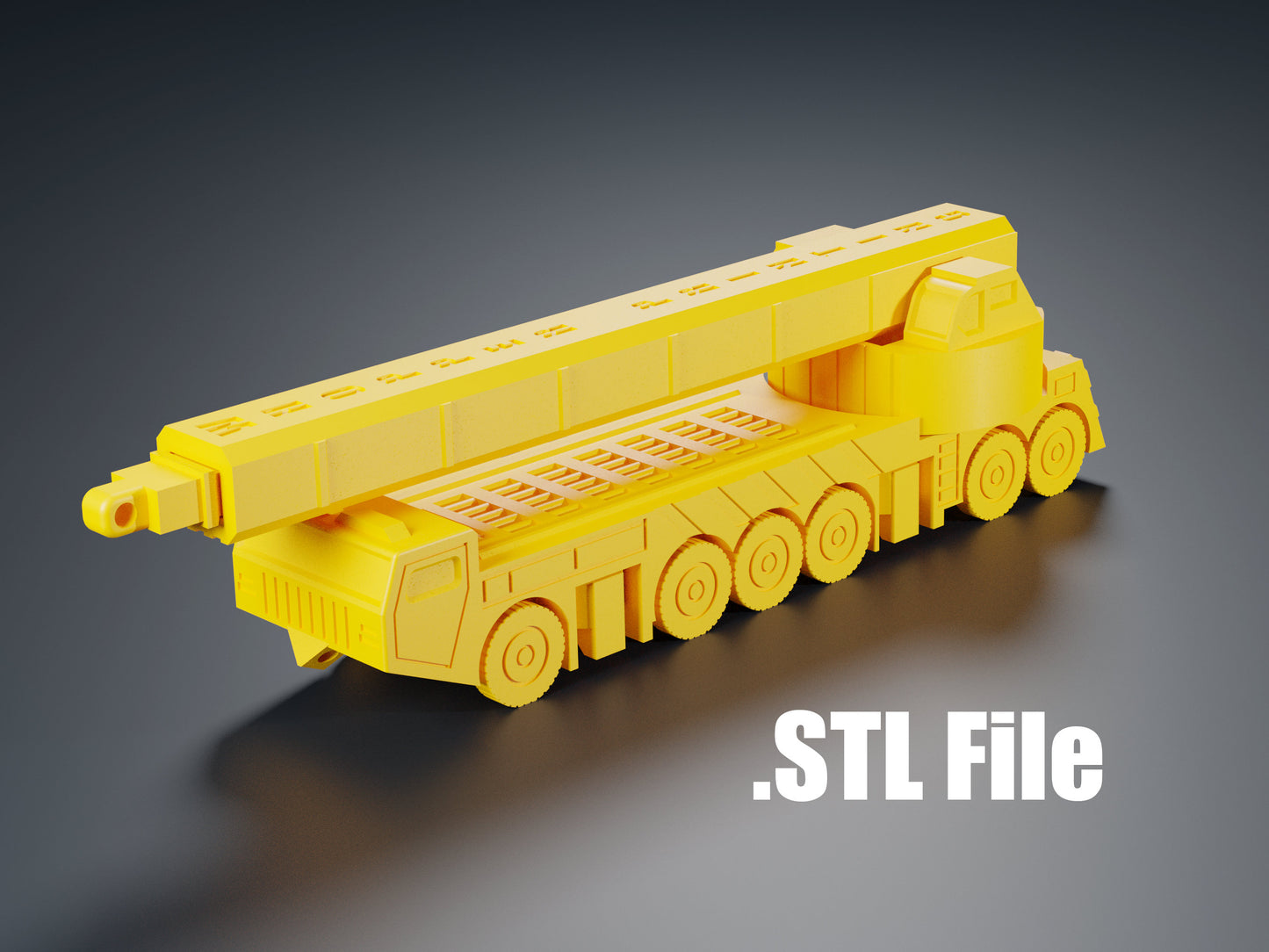 Print-In-Place Crane Truck File
