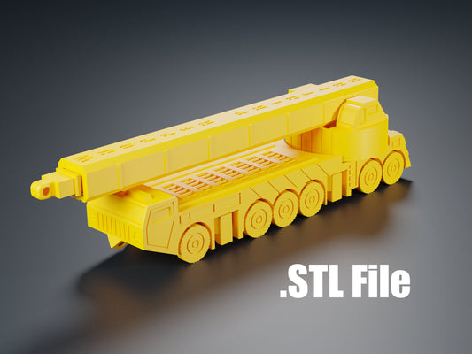 Print-In-Place Crane Truck File