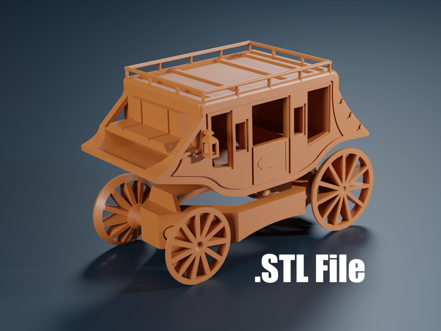 Print-In-Place Stagecoach File