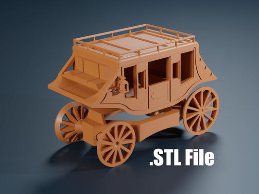 Print-In-Place Stagecoach File