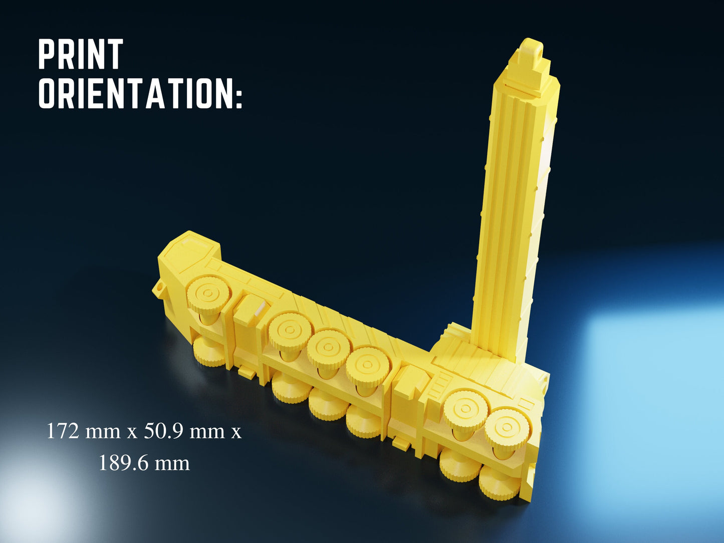 Print-In-Place Crane Truck File