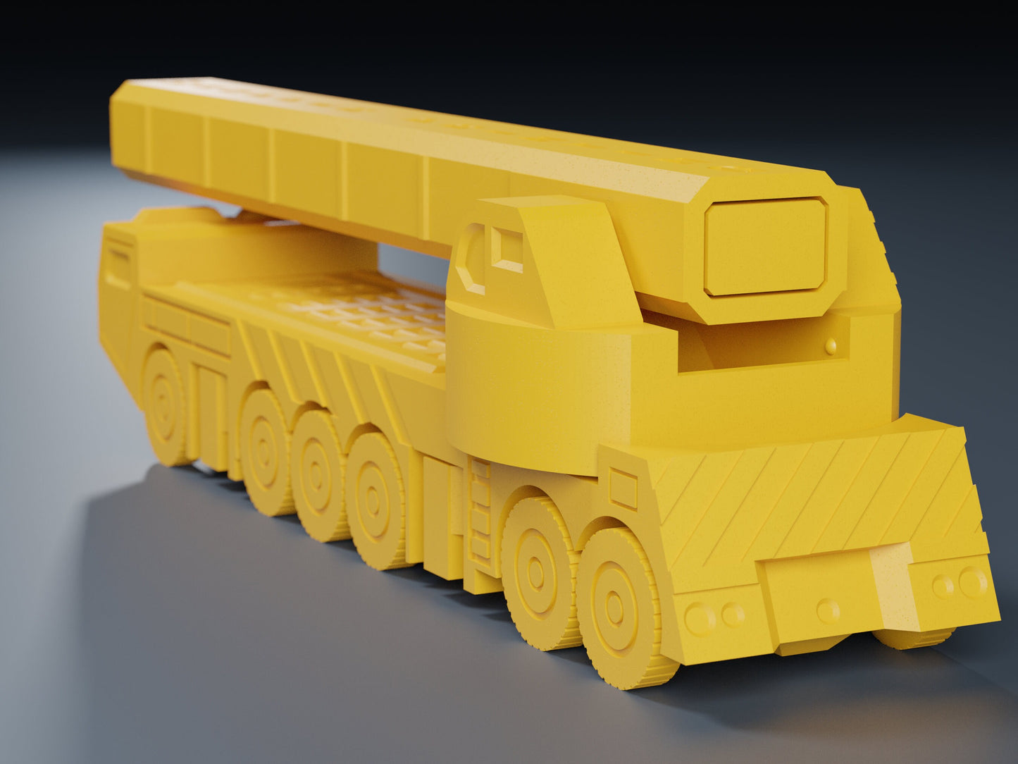 Print-In-Place Crane Truck File