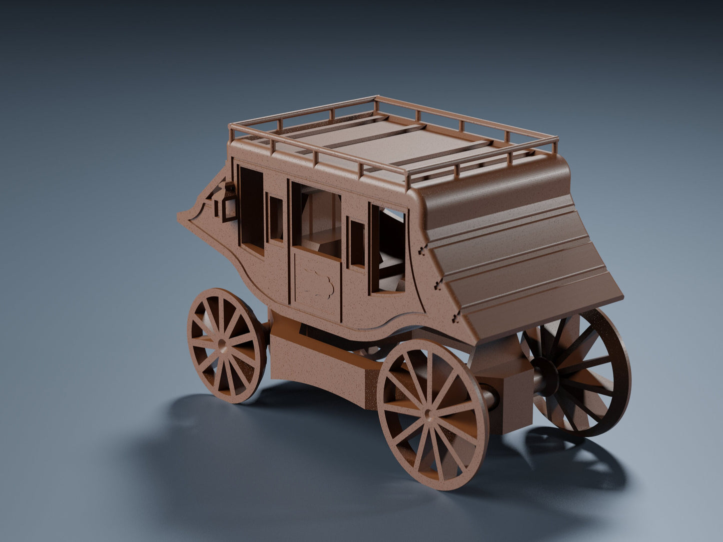 Print-In-Place Stagecoach File