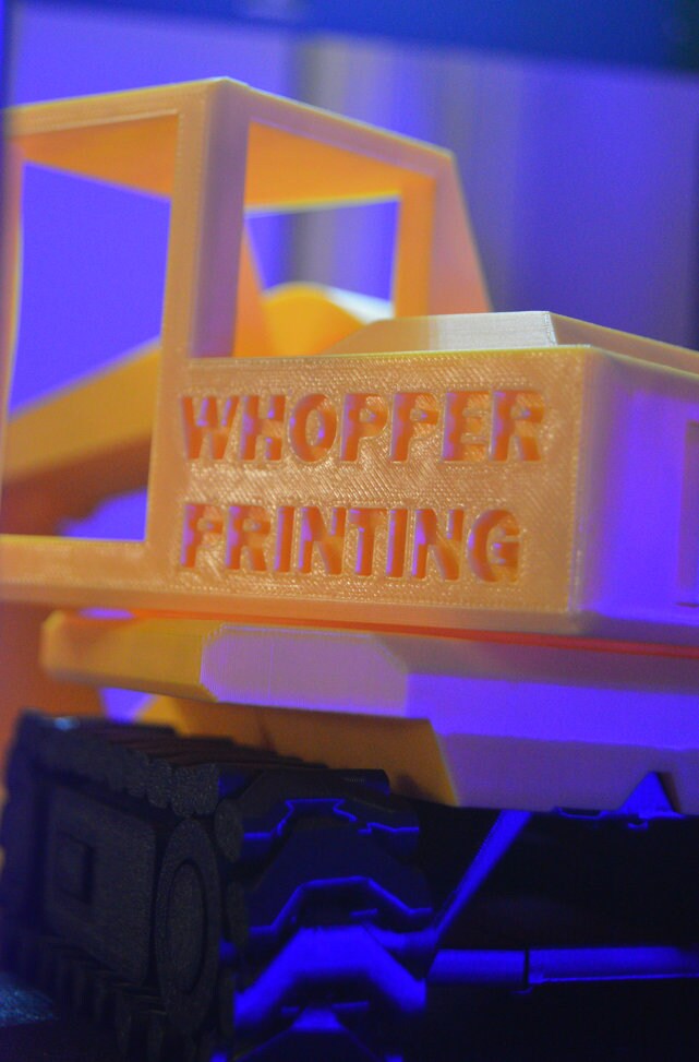 Modular Print-In-Place Tracked Excavator Files