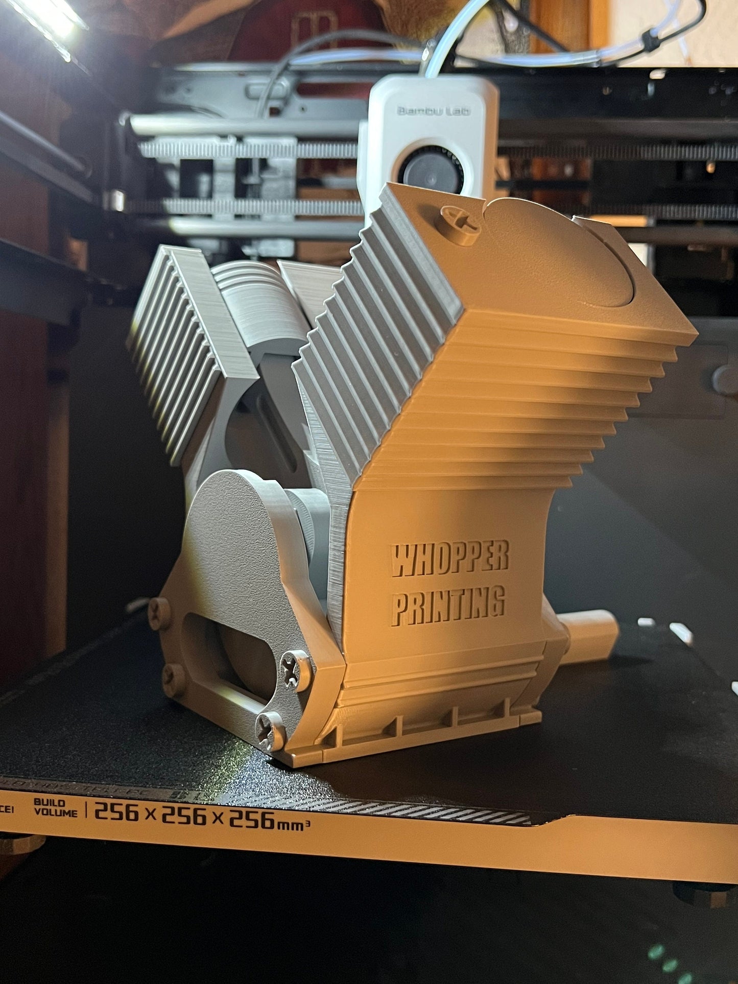 DIY V-Twin Engine Kit - 3D Printable .STL Files - No Support Required