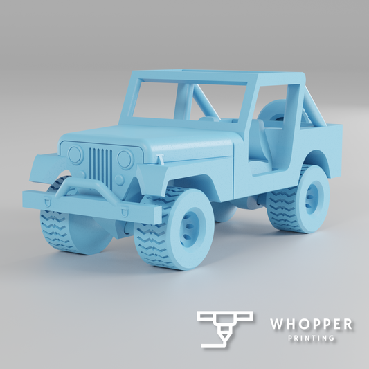 Print-in-Place CJ7 Style Jeep