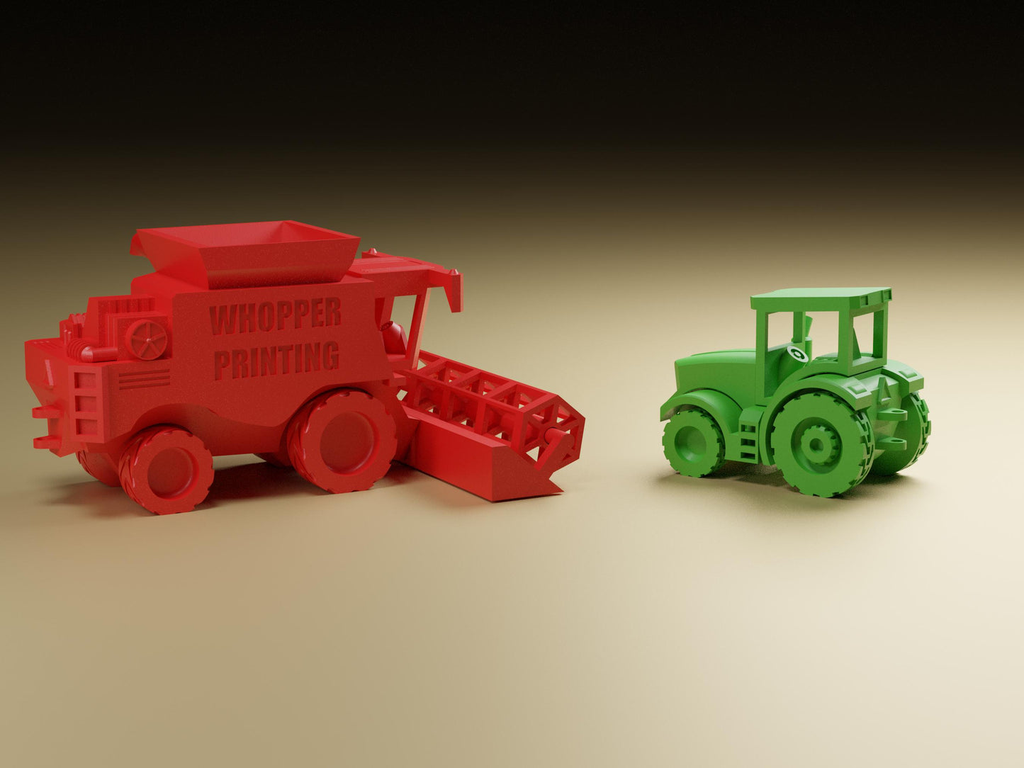 Agriculture Pack - Tractor & Combine - 2x Vehicle Bundle