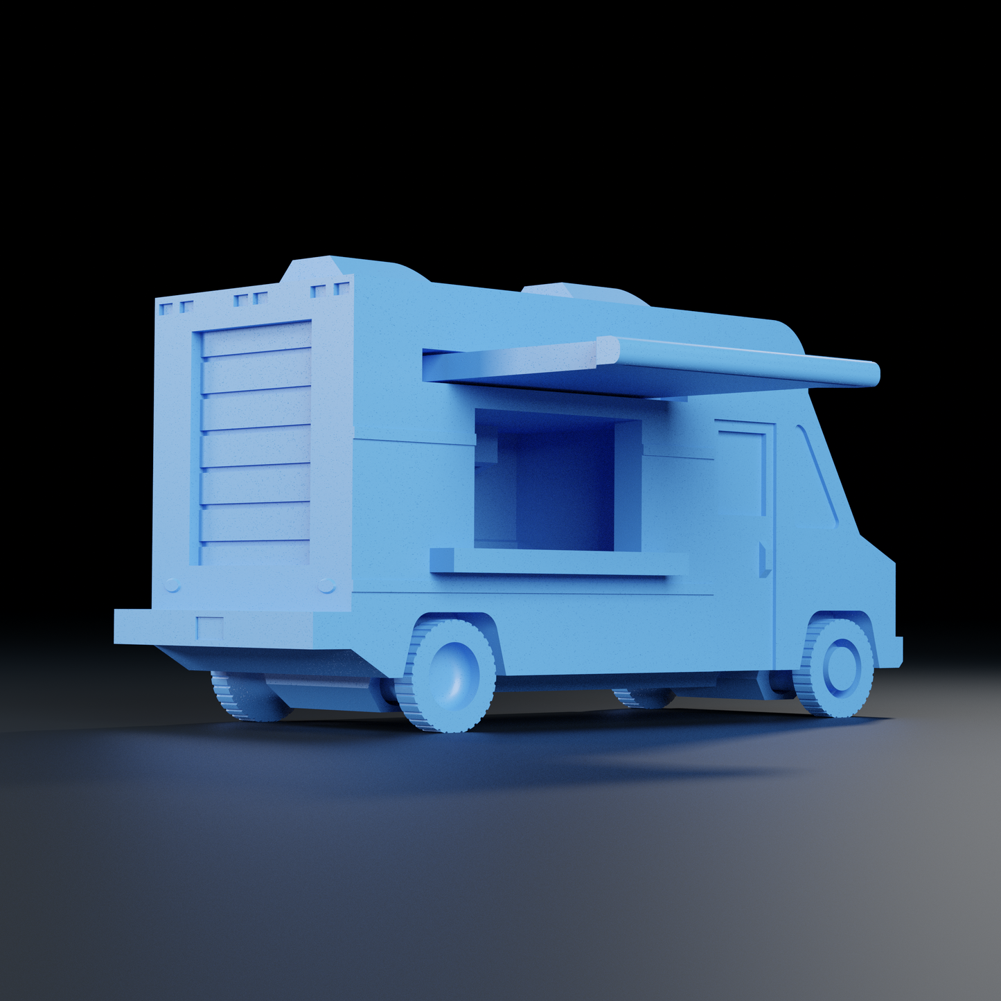 Print-in-Place Food Truck File