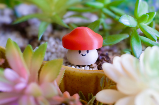 Adorable Mushroom Fidget Friend - Tactile Clicky Switch | Stress, ADHD, Anxiety Relief | Sensory ASMR Toy