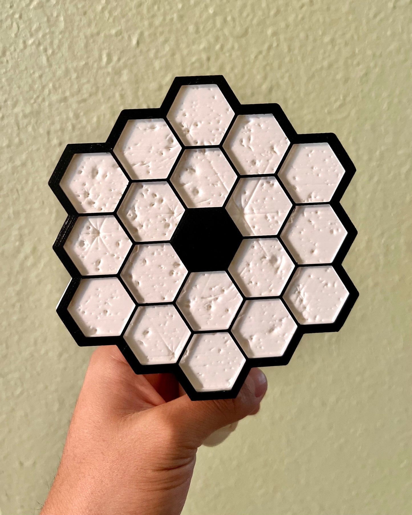 James Webb Space Telescope Night Light Lithophane - First Image Deep Field - 3D Printed