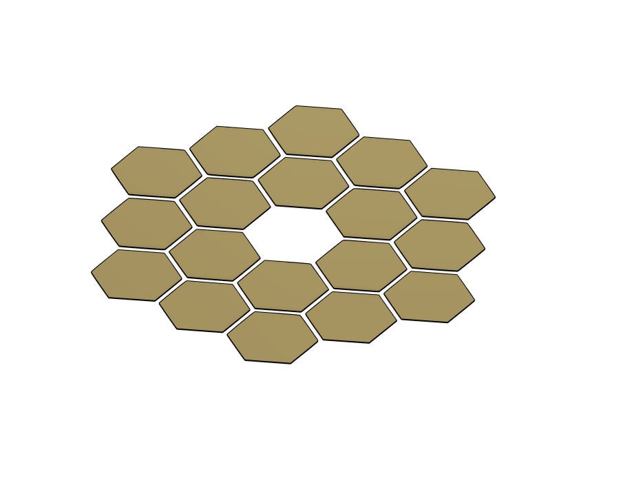 JWST Christmas Ornament STL File