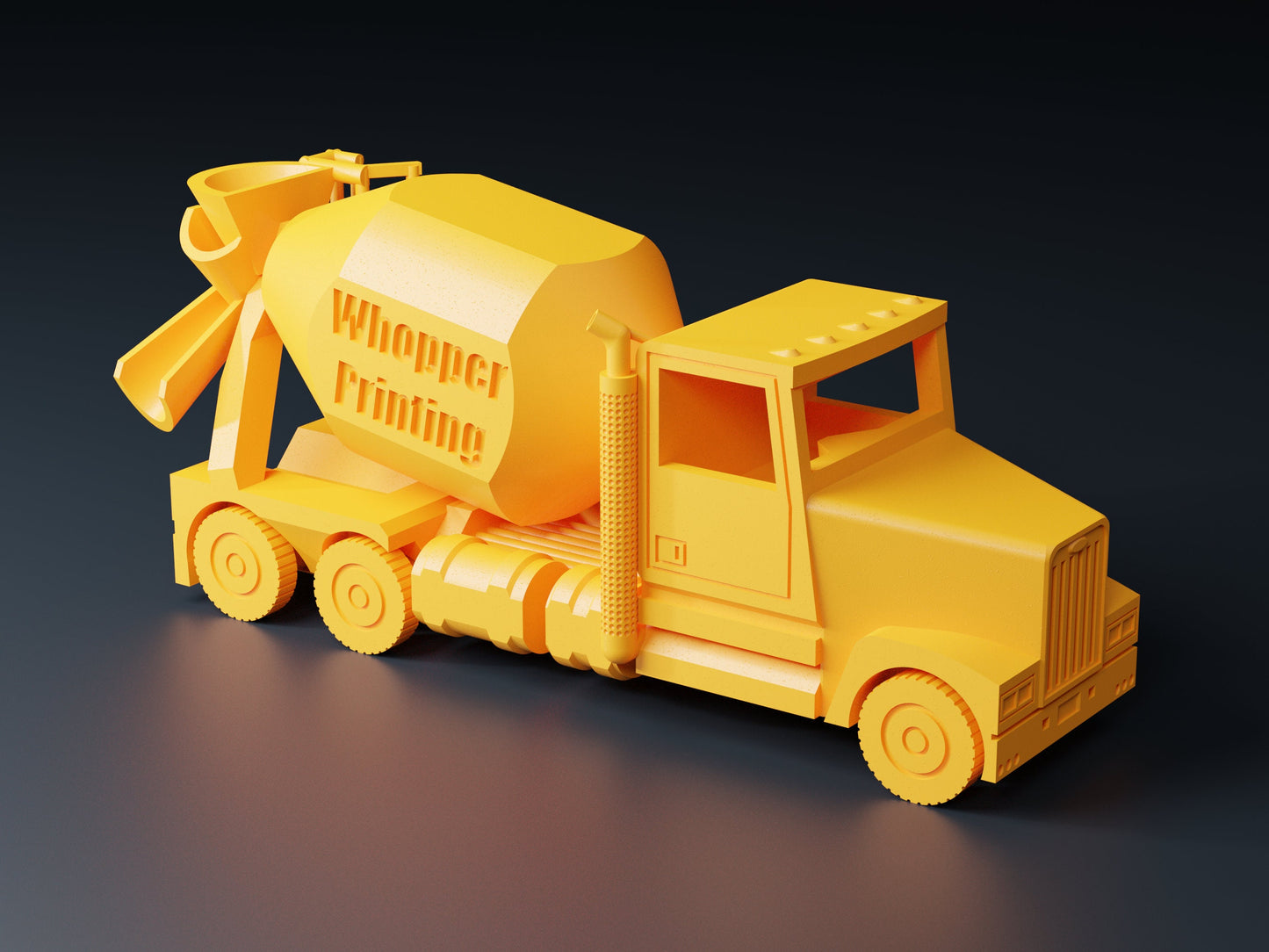 Crane, Firetruck, & Concrete Mixer Truck Bundle Files