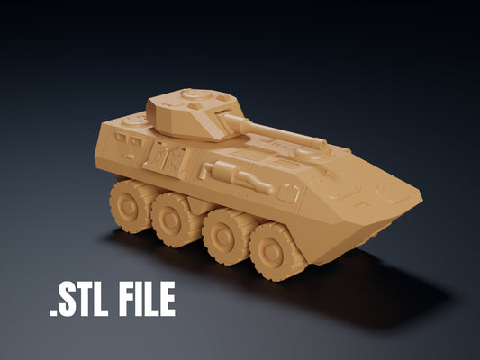 Print-In-Place Light Armored Vehicle File