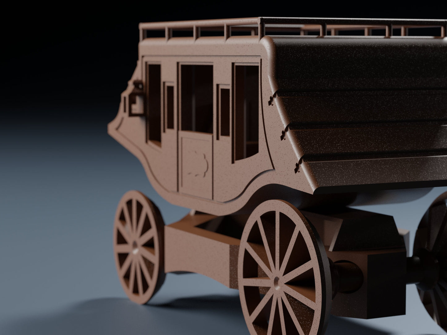 Print-In-Place Stagecoach File