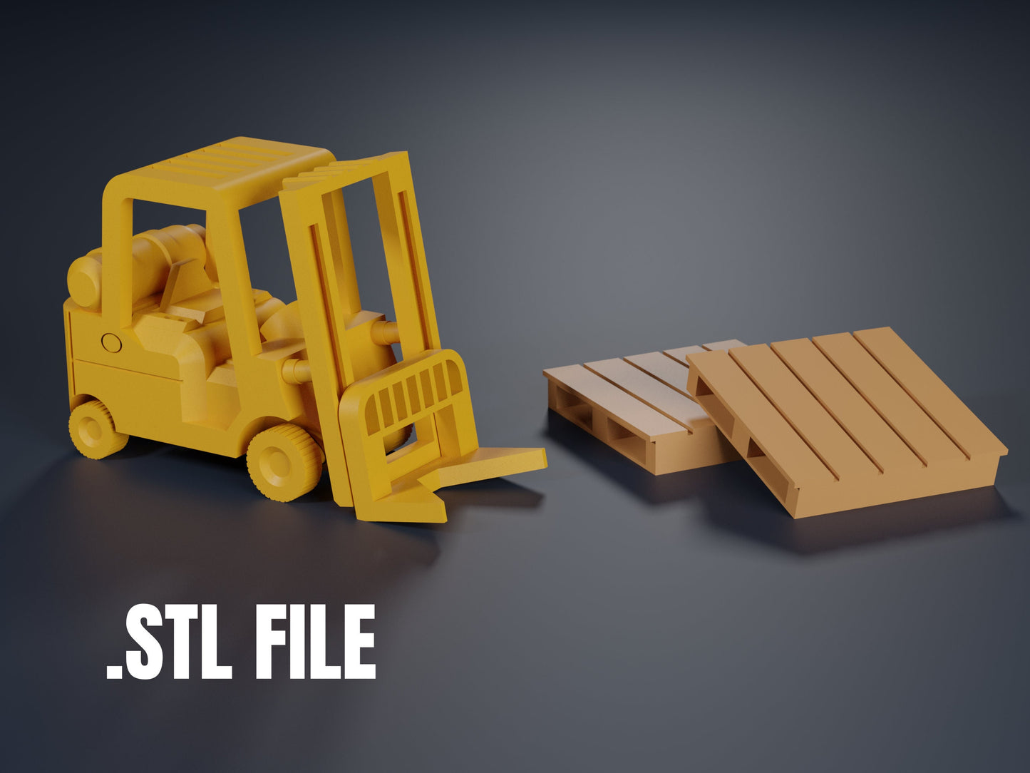 Print-In-Place Forklift File