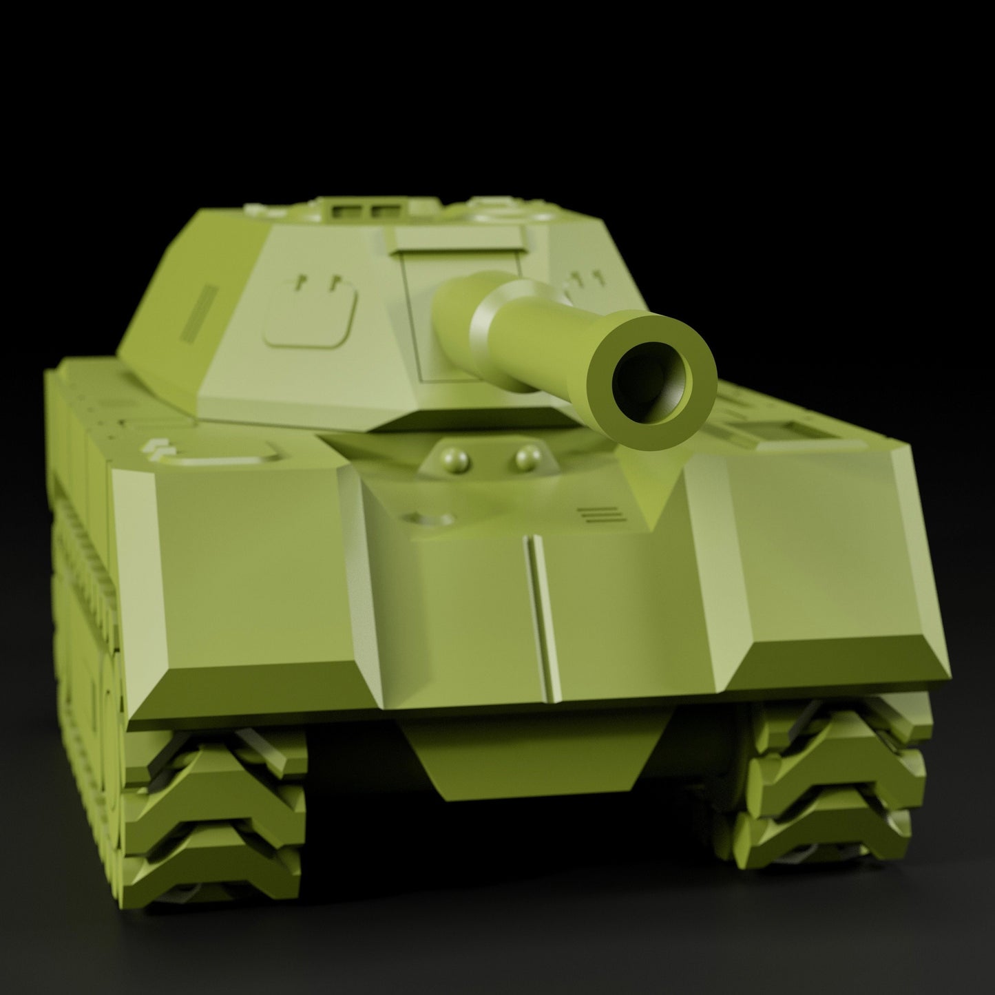 Modular Print-In-Place Tracked Tank Bundle