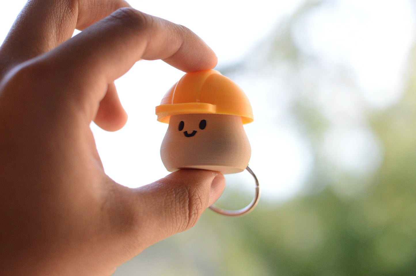 Adorable Hard Hat Fidget Friend - Tactile Clicky Switch | Sensory Stim for Stress & ADHD | ASMR Toy