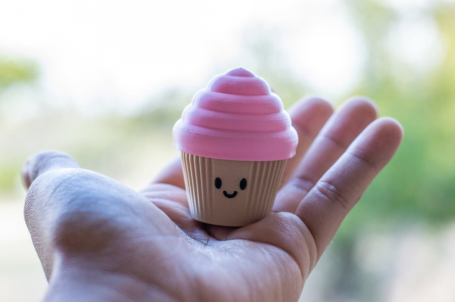 Adorable Cupcake Fidget Friend - Tactile Clicky Switch | Sensory Stim for Stress & ADHD | ASMR Toy