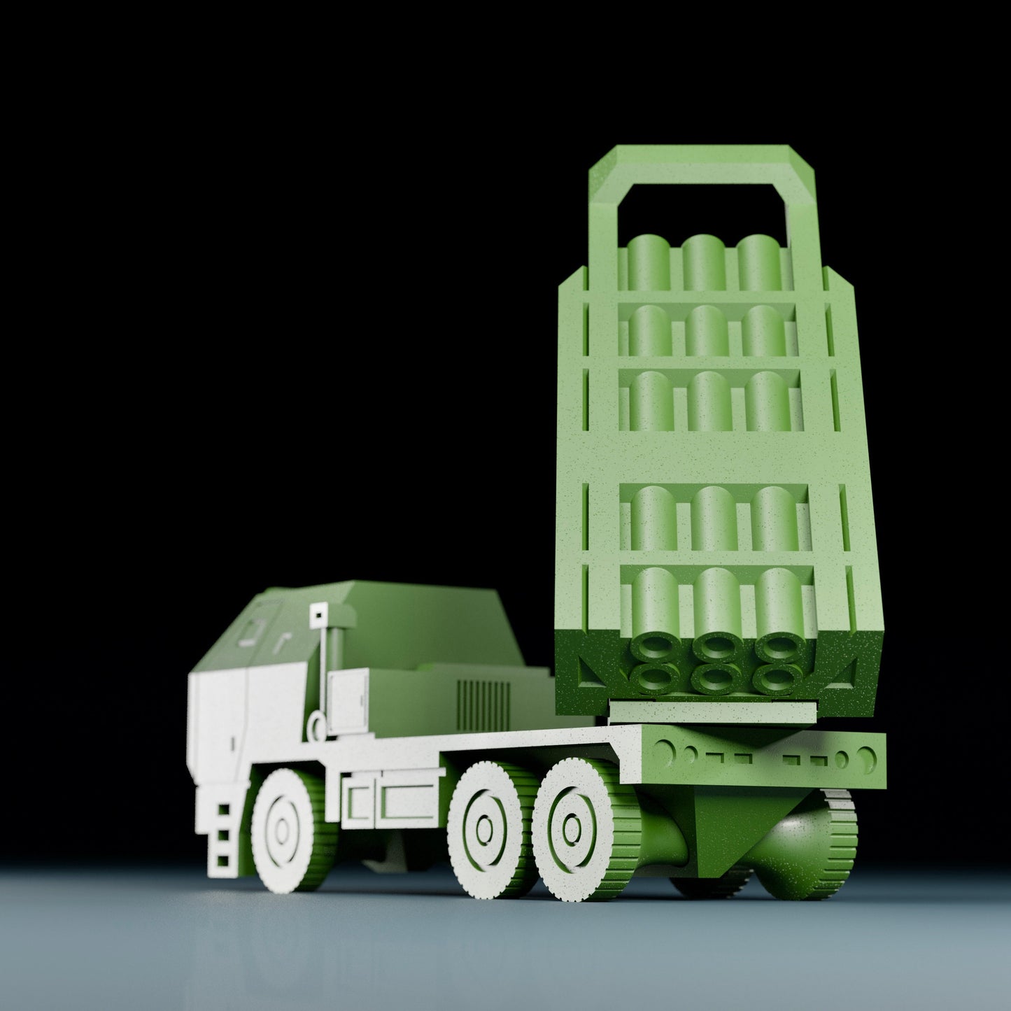 Print-in-Place HIMARS | No Support Needed | 3D Printable .STL File